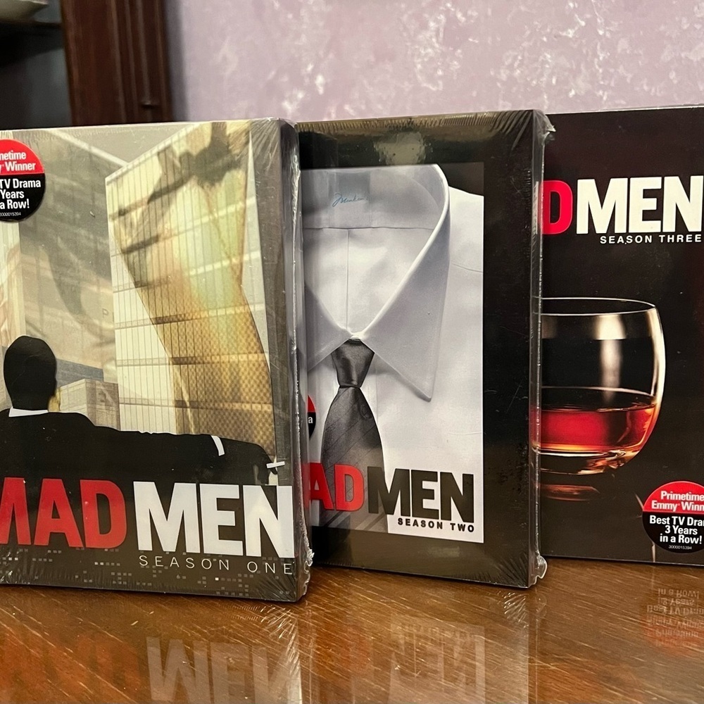 Mad Men season 1,2 and 3.